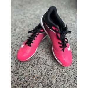 Under Armour Leadoff Low RM Sneaker Athletic Girls 4.5M Pink Baseball Cleats